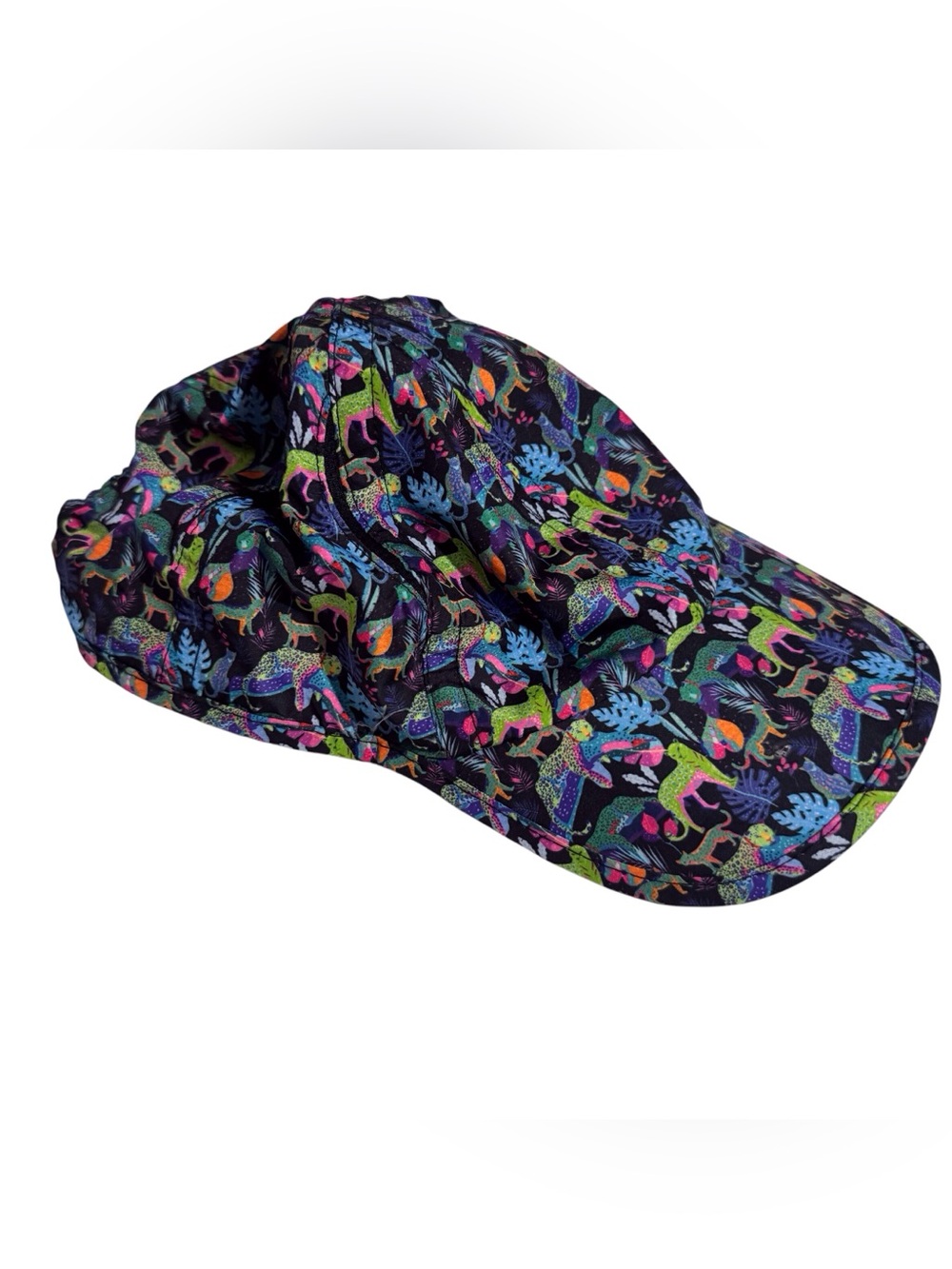 ❌❌❌❌❌❌❌❌Sprints Running Hat Night Jaguar Cats Neon Performance Marathon Outdoors